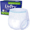 LivDry 5507 LivDry Protective Underwear Medium Extra Absorbency, 4x18s