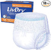 LivDry 5508 LivDry Protective Underwear Large Extra Absorbency, 4x18s