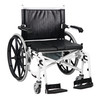 LifeSupply LS07LF-18 3-in-1 Bariatric Aluminum Commode Shower  Wheelchair