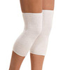 Knee warmer, unisex (white) pair S-M-L-XL (79010)