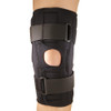 Knee Stabilizer Wrap w/Hinged Bars - Royal-Blue or Black S-M-L-XL-2XL-3XL-4XL (C-311)