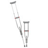 Medline Quick-Fit Aluminum Crutches MDS80540