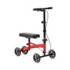 Blue frame with 4 wheels
Single hand brake with disc braking system
Stable turn radius
Comfortable padded foam knee rest
350 lb. weight capacity
