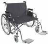 Drive STD30ECDDA-ELR Sentra EC Heavy Duty Extra Wide Wheelchair, Detachable Desk Arms, Elevating Leg Rests, 30" Seat (STD30ECDDA-ELR)