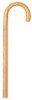 Round Handle Wood Cane - Natural 7/8"