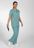 MOBB Reversible O.R Scrub Top Lagoon 306TA Medium