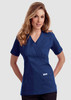 Empire Tie Back Scrub Top Navy XLarge