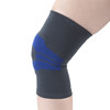 EA/1 KNEE SUPPORT W/ COMPRESSION GEL INSERT MEDIUM (15-16.5") 4-WAY STRETCH ELASTIC CHARCOAL
