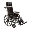 EA/1 Viper Plus GT Full Reclining Wheelchair, Detachable Full Arms, 16" Seat
