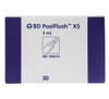 BD 306570 Syringe FLUSH IV POSIFLUSH XS PW 3ml SALINE BX/30