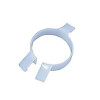 EA/1 FOOD BUMPER WHITE 1-PIECE SNAP-ON FITS 8"-11" PLATE MICROWAVEABLE WASH BY HAND
