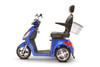eWheels 3 Wheel 350lbs. Wt. Capacity Scooter High Speed of 15mph -Royal Blue - FREE SHIPPING