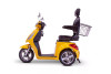 eWheels 3 Wheel 350lbs. Wt. Capacity Scooter High Speed of 15mph - Yellow - FREE SHIPPING