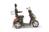 eWheels 3 Wheel 350lbs. Wt. Capacity Scooter High Speed of 15mph- Green Camouflage - FREE SHIPPING