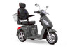 eWheels 3 Wheel 350lbs. Wt. Capacity Scooter with Electromagnetic Brakes High Speed of 15mph- Gray - FREE SHIPPING