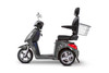 eWheels 3 Wheel 350lbs. Wt. Capacity Scooter with Electromagnetic Brakes High Speed of 15mph- Gray - FREE SHIPPING