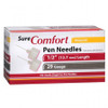 Allison Medical 24-1010 SURE COMFORT PEN NEEDLES, 29 G, 1/2" (12mm) Regular BX/100