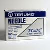 TERUMO NN-2713R 27G x 1/2", Regular Wall Needle BX/100 (Terumo NN-2713R)