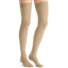 BSN - BSN 7769119 - PR/1 JOBST Opaque Thigh High Sensitive Band Stockings, Closed Toe, Petite / Sensitive X-Large, Natur