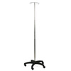IV STAND MOBILE 2 HOOK WITH 5 CASTER BASE EACH