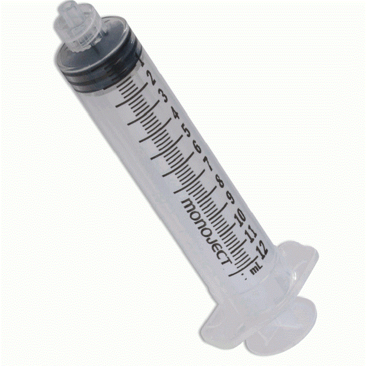 Covidien 1181200777 General Purpose MONOJECT Softpack Syringes 12cc Leur-Lok Tip BX/80 (MDT-1181200777)