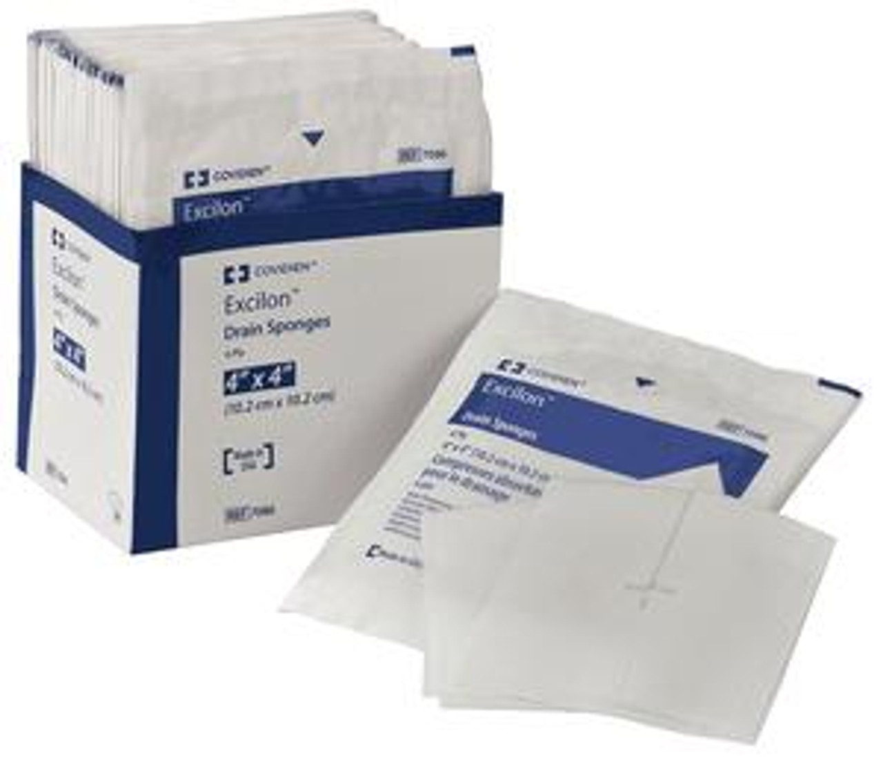 KENDALL EXCILON STERILE IV SPONGE, 2"x2" BX/70 (CS/20) (MDT-7087)