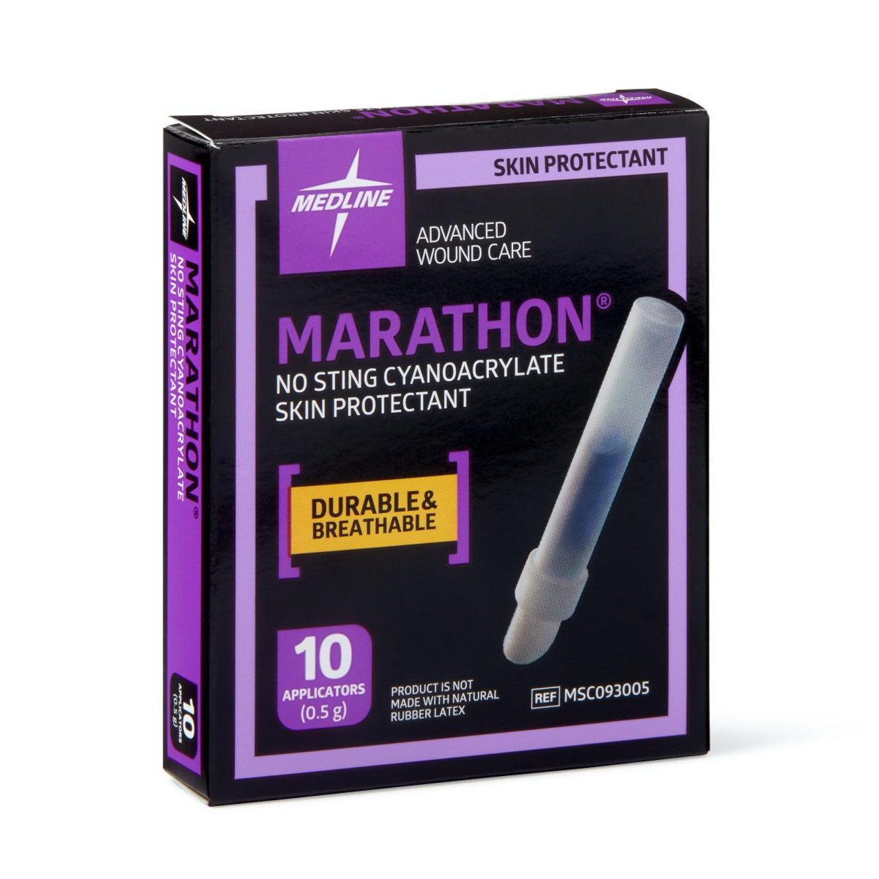 MARATHON LIQUID SKIN PROTECTANT, 0.5G APPLICATOR, LATEX-FREE BX/5 (MDL MSC093001)