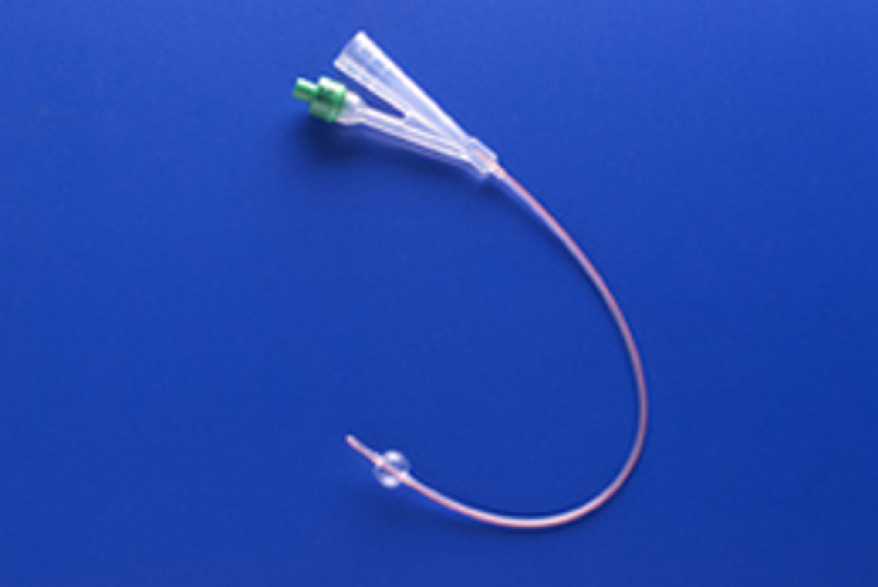 Rusch Teleflex 100% SILICONE 2-WAY FOLEY CATHETER, SIZE 10FR 3CC BX/10 (RUS-170003100) (Rusch Teleflex 170003100)