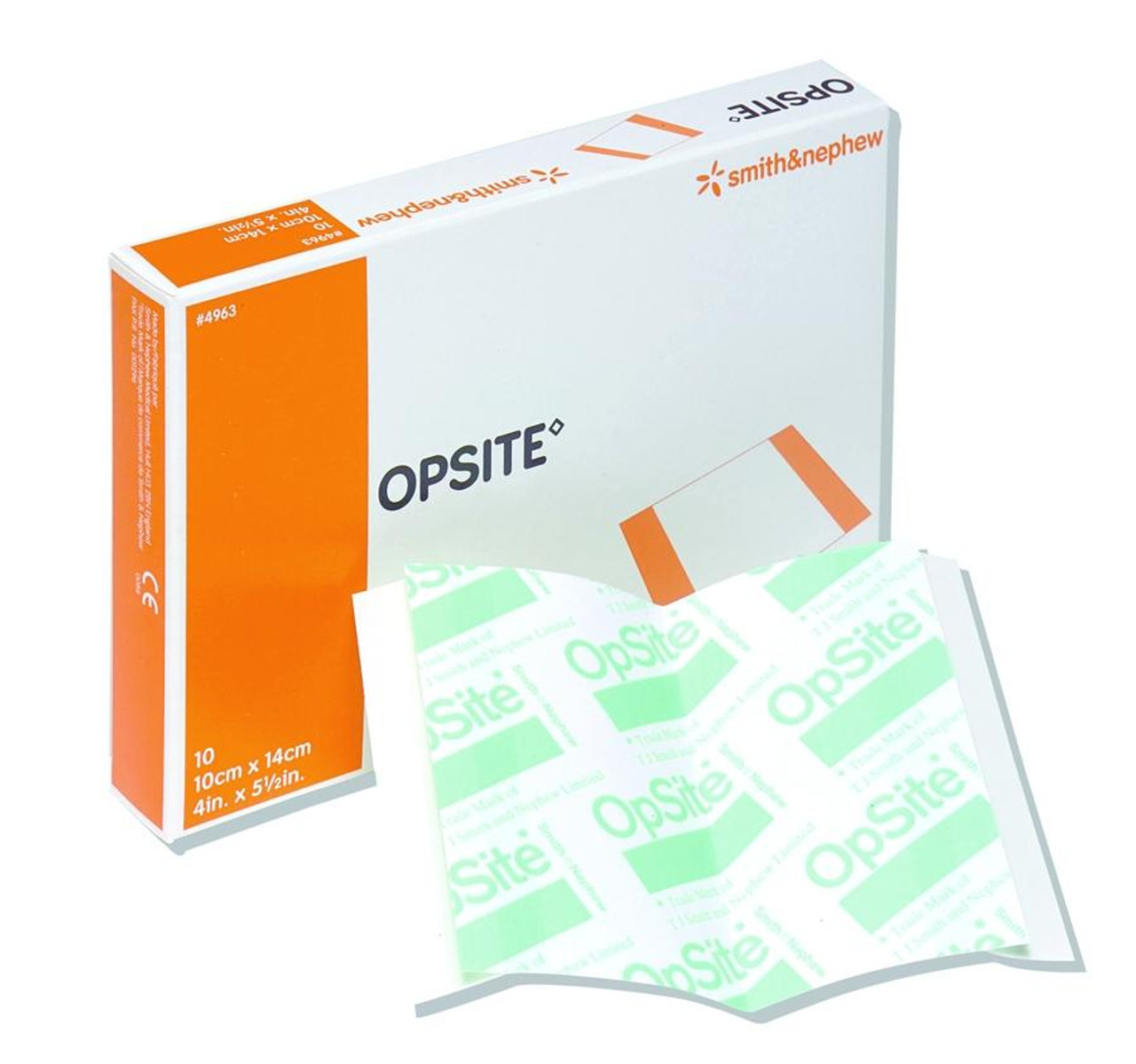 4995 OPSITE DRAPE/WOUND ADHESIVE FILM, SIZE 40CM X 42CM BX/10