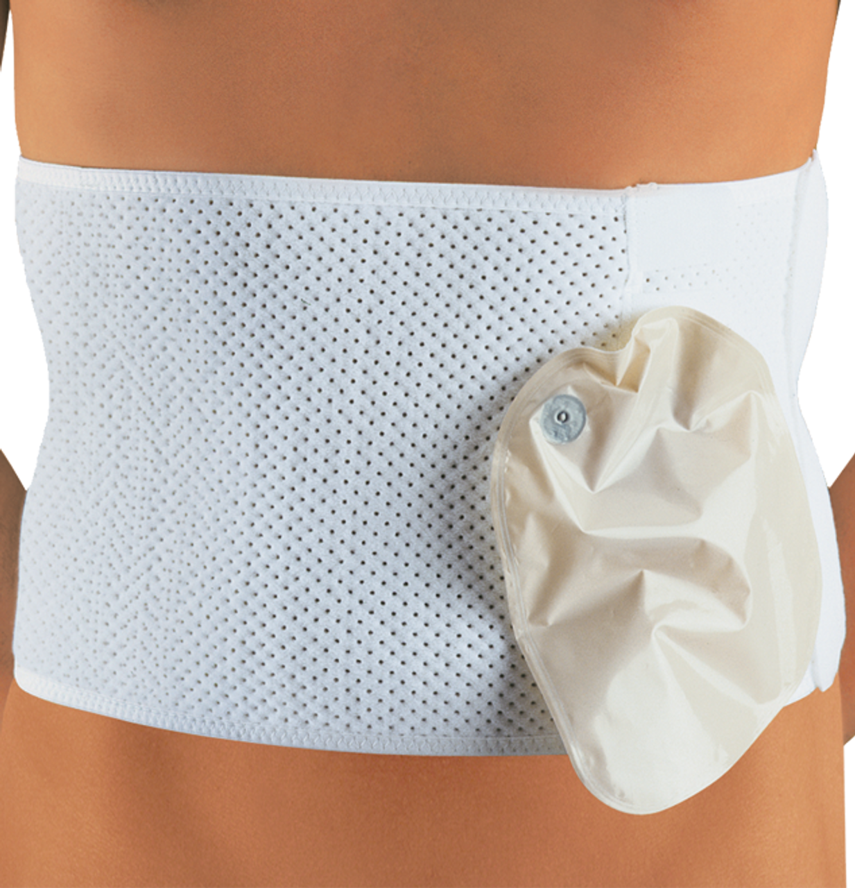 BORT Abdominal Support w/Ostomy Opening S-L (104090)