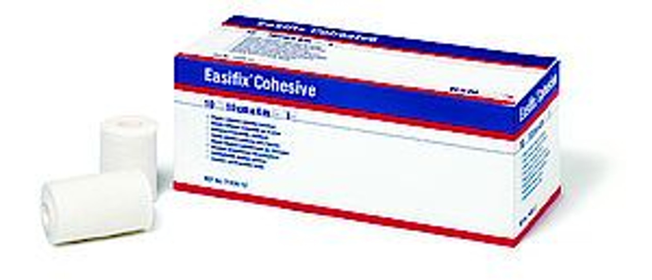 BSN-7143616 EASIFIX COHESIVE SELF-ADHESIVE FIXATION BANDAGE 8CM X 20M (STRETCHED) bx/1 roll BSN