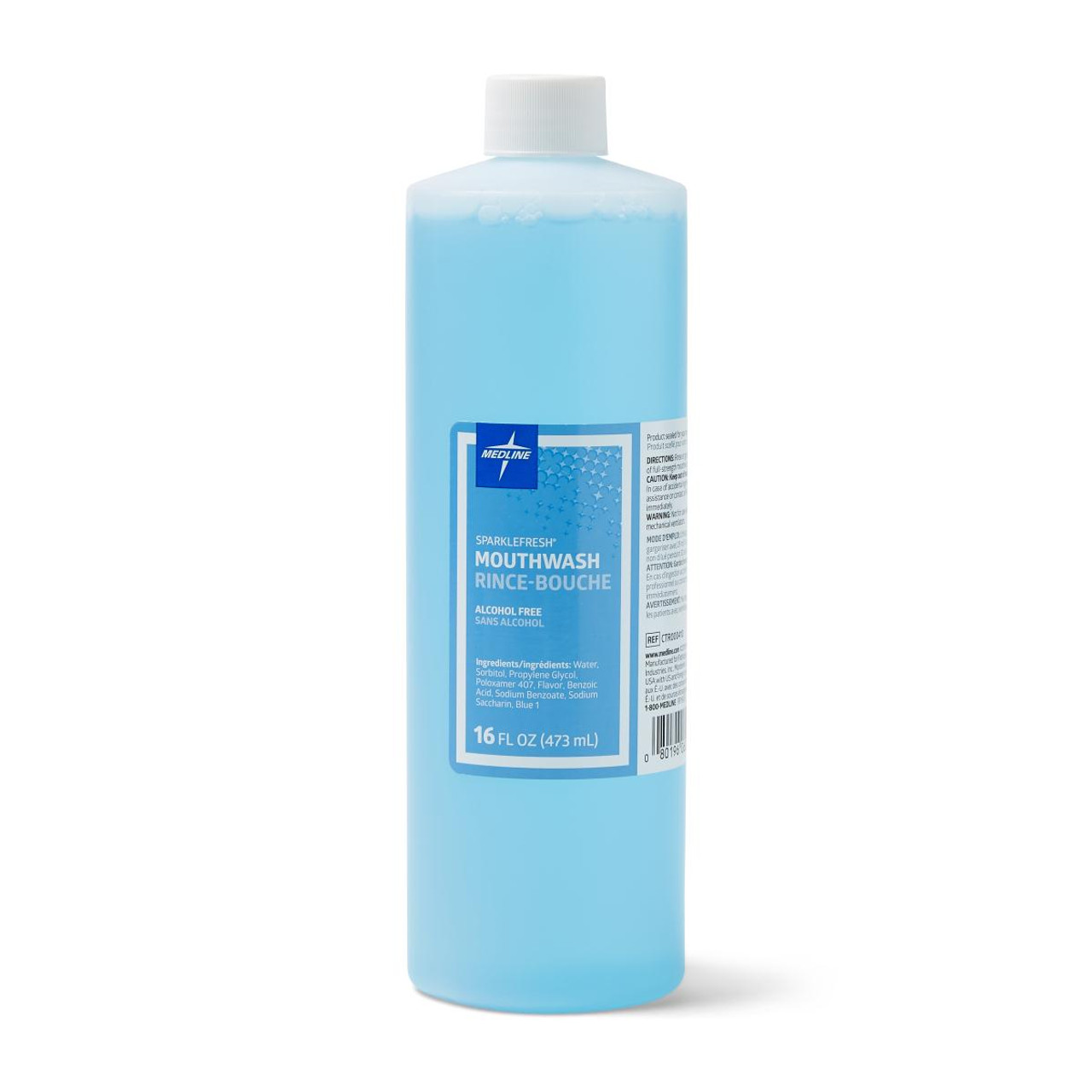 Medline CTR000413 MOUTHWASH,ALCOHOL- FREE,4oz CS 60/CS
