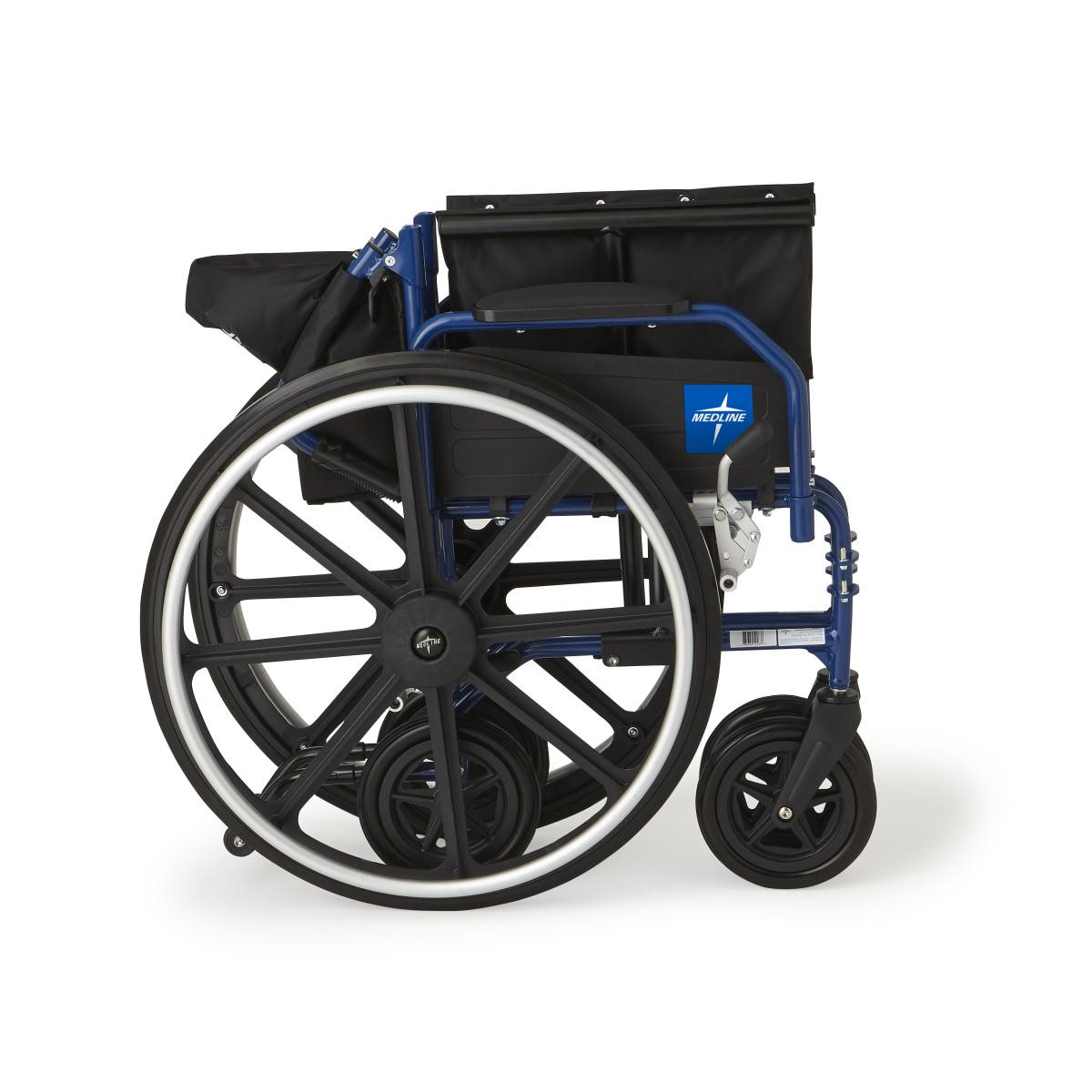 Medline MDS806250H2 WHEELCHAIR,HYBRID,REM.DL ARMS CS 1/CS