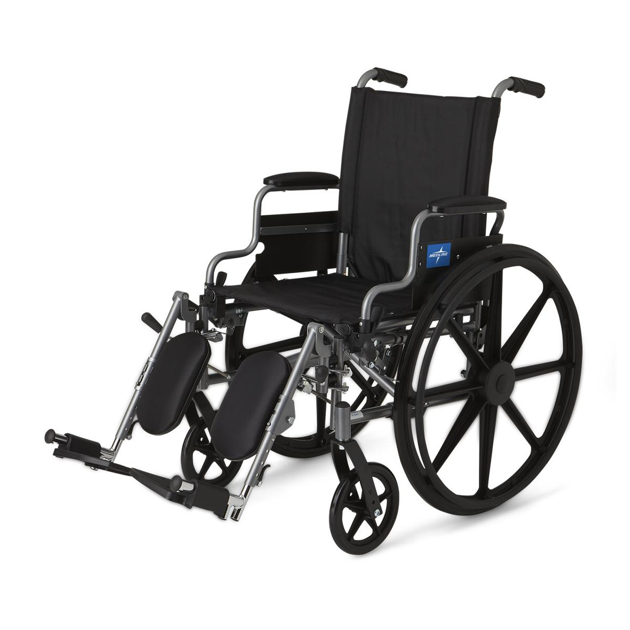 Medline MDS806550E WHEELCHAIR,K4 BASIC,18,DLA,ELR EA