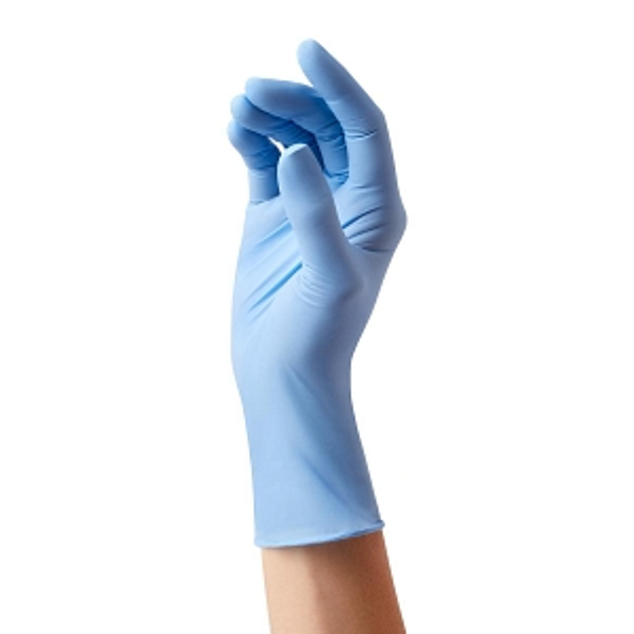 Medline MDS8087 SensiCare Nitrile Exam Gloves,Blue,X-Large CS 1400/CS