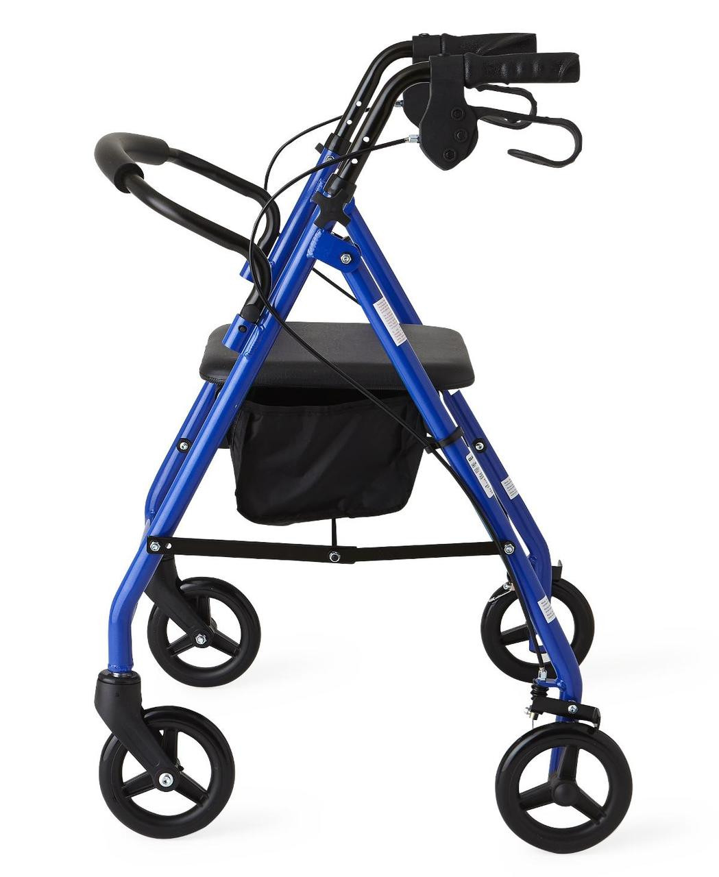 Medline MDS86850EBJR ROLLATOR,BASIC,BLUE, Junior