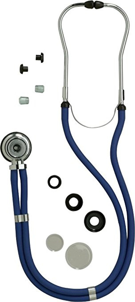 Medline MDS926303 Sprague-Rappaport Stethoscope, Blue