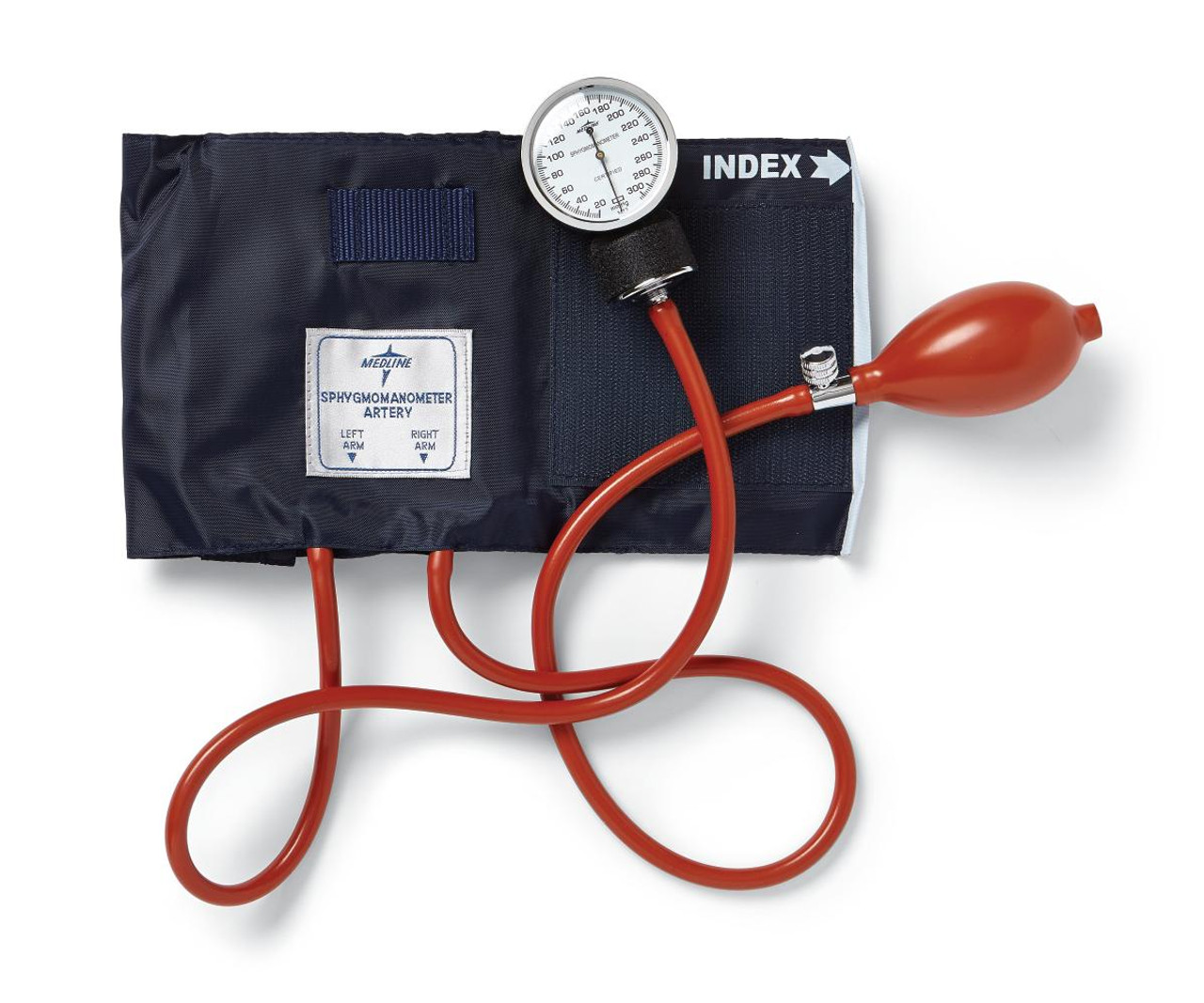 Medline MDS9388LF ANEROID,HANDHELD,LRG ADULT,NEOPRENE EA