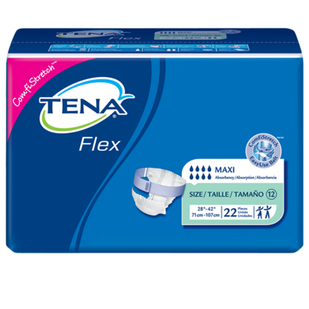 SCA 67837 TENA Flex Briefs Maxi Medium (Case of 66)