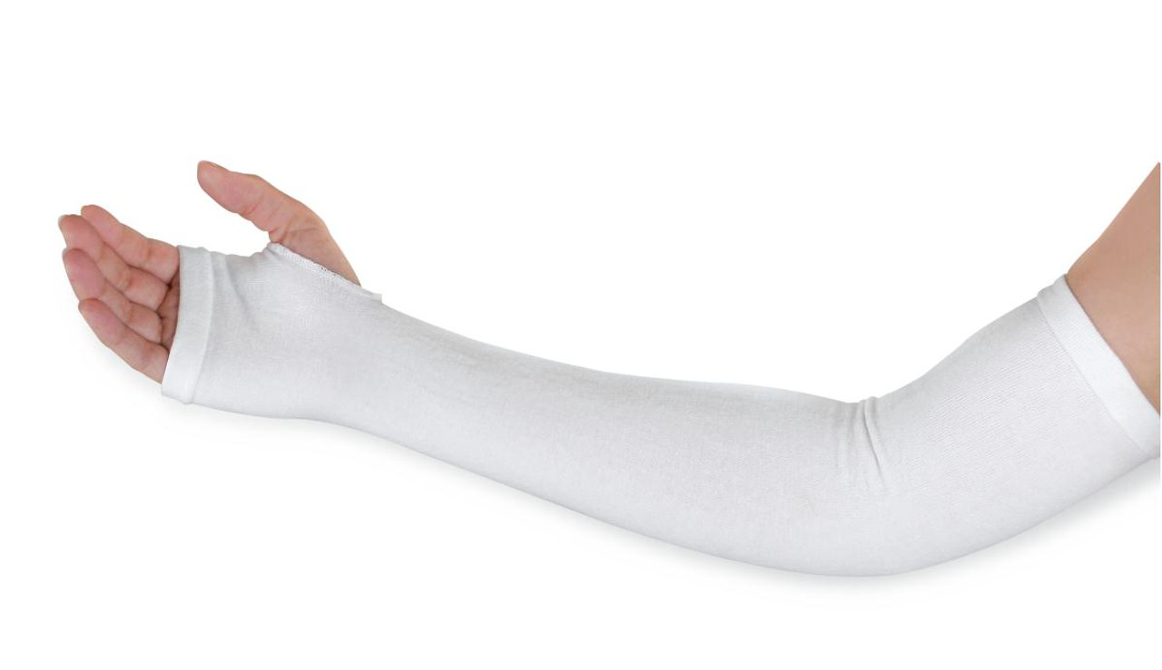 Medline NONSLEEVE GERIATRIC PROTECTIVE ARM Sleeves with THUMBLOOP ,18",PR 1/PR