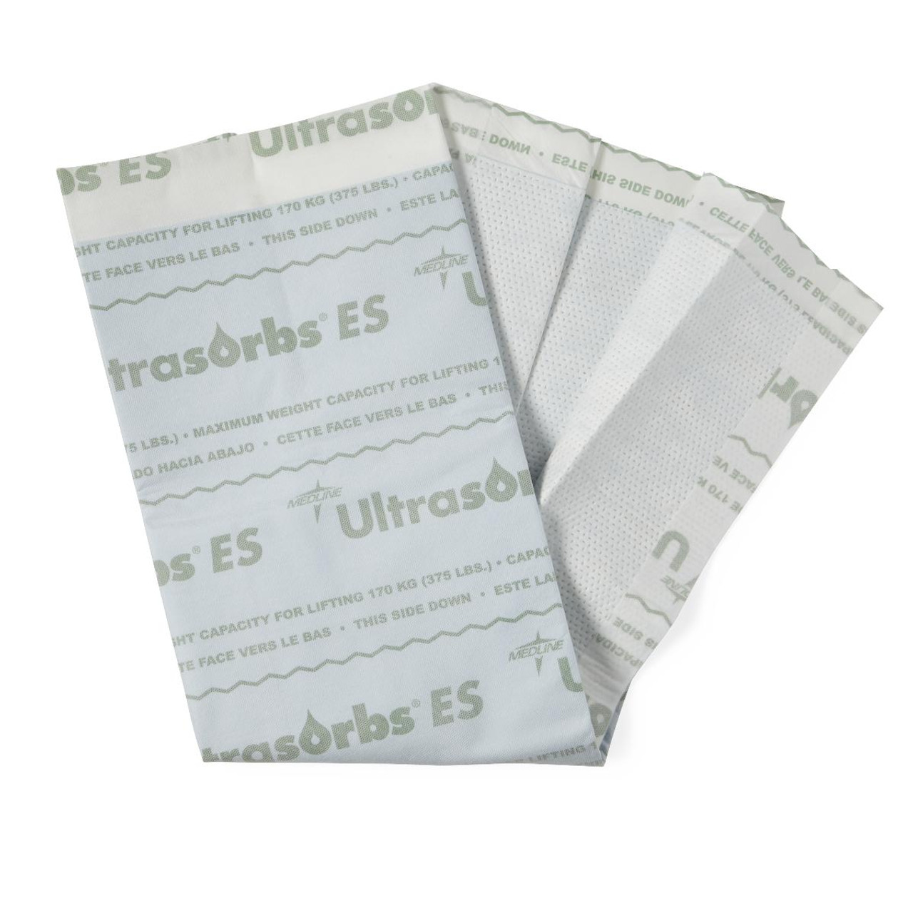 Medline USAP2436ES UNDERPAD,XTRA STRONG,ULTRASORBS ES,23X36 CS 60/CS