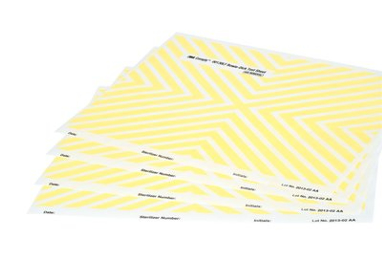 Comply™ Bowie-Dick Internal Steam Indicator Sheets BX/50