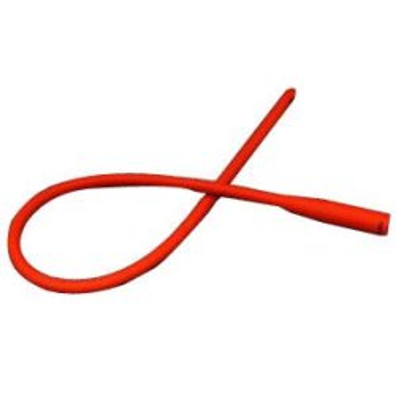 AS 44014 100/BX AMSINO LATEX RED RUBBER CATHETER 14FR 16"