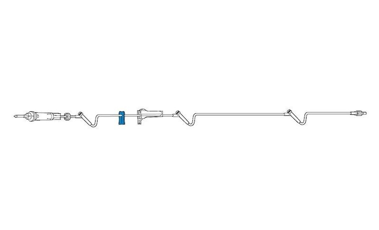 Baxter 2C6537 BX/48 CONTINU-FLO INTERLINK SET, LUER LOK, 110"