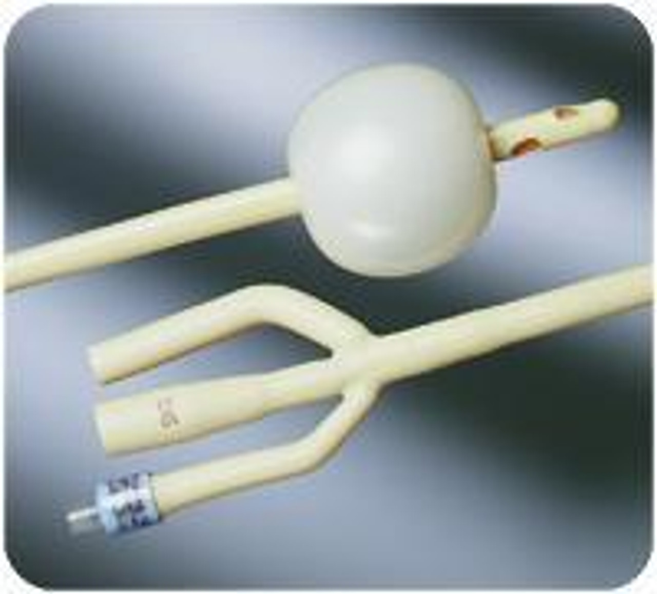 Bard 0167SI22 BX/12 INFECTION CONTROL 3-WAY FOLEY SILVER/HYDRO COATED CATH 22FR 30CC NON RETURNABLE (Bard 0167SI22)