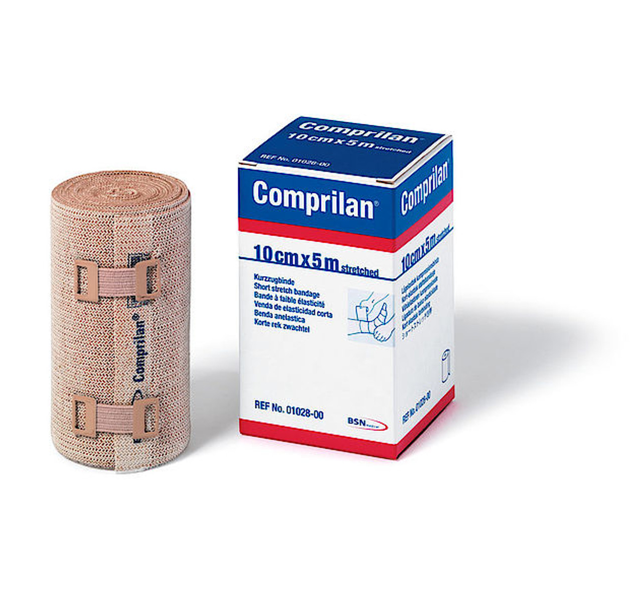 BSN-0102700 BX/1 COMPRILAN SHORT STRETCH COMPRESSION BANDAGE 8CM X 5M