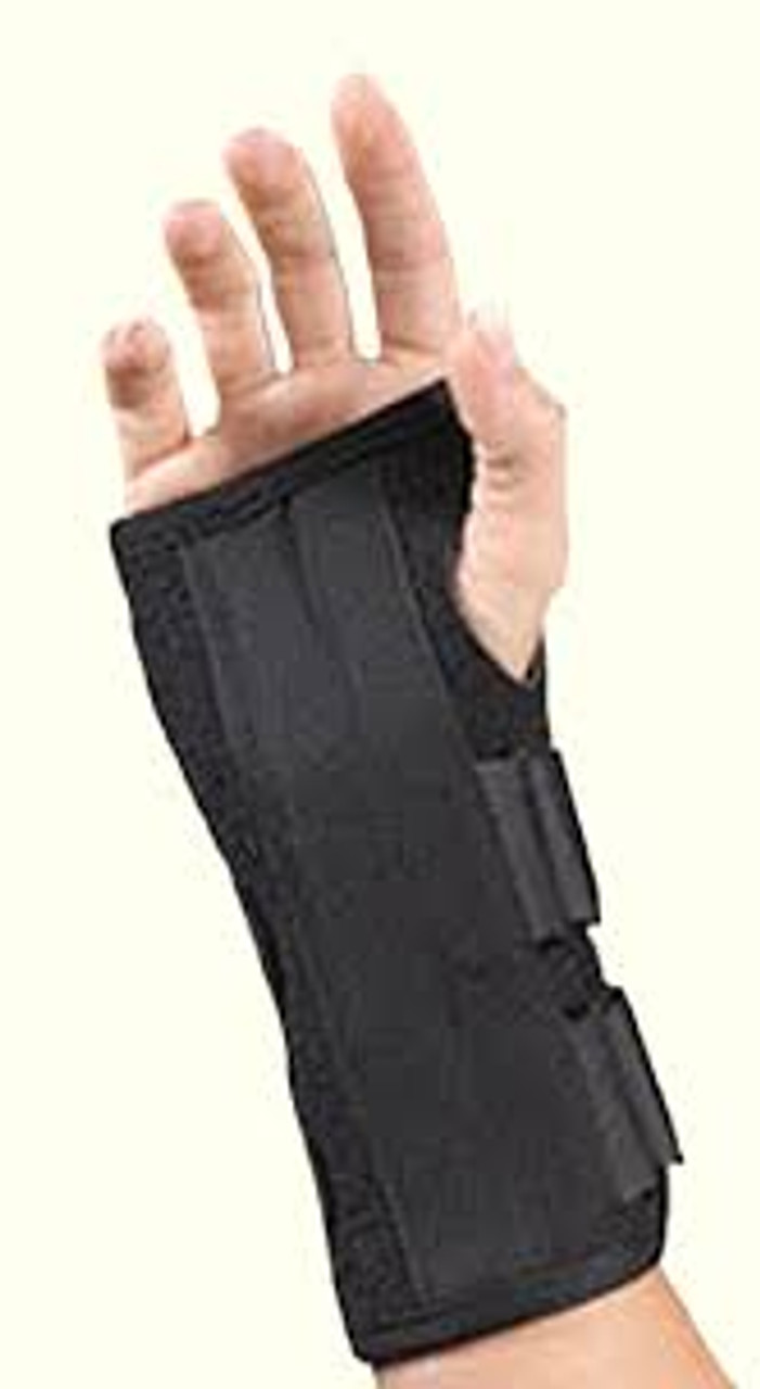 BSN-22460510 SILVER LABEL PROLITE WRIST AND THUMB SUPPORT MD (FITS 6 1/2-7 1/2), RIGHT, BLACK