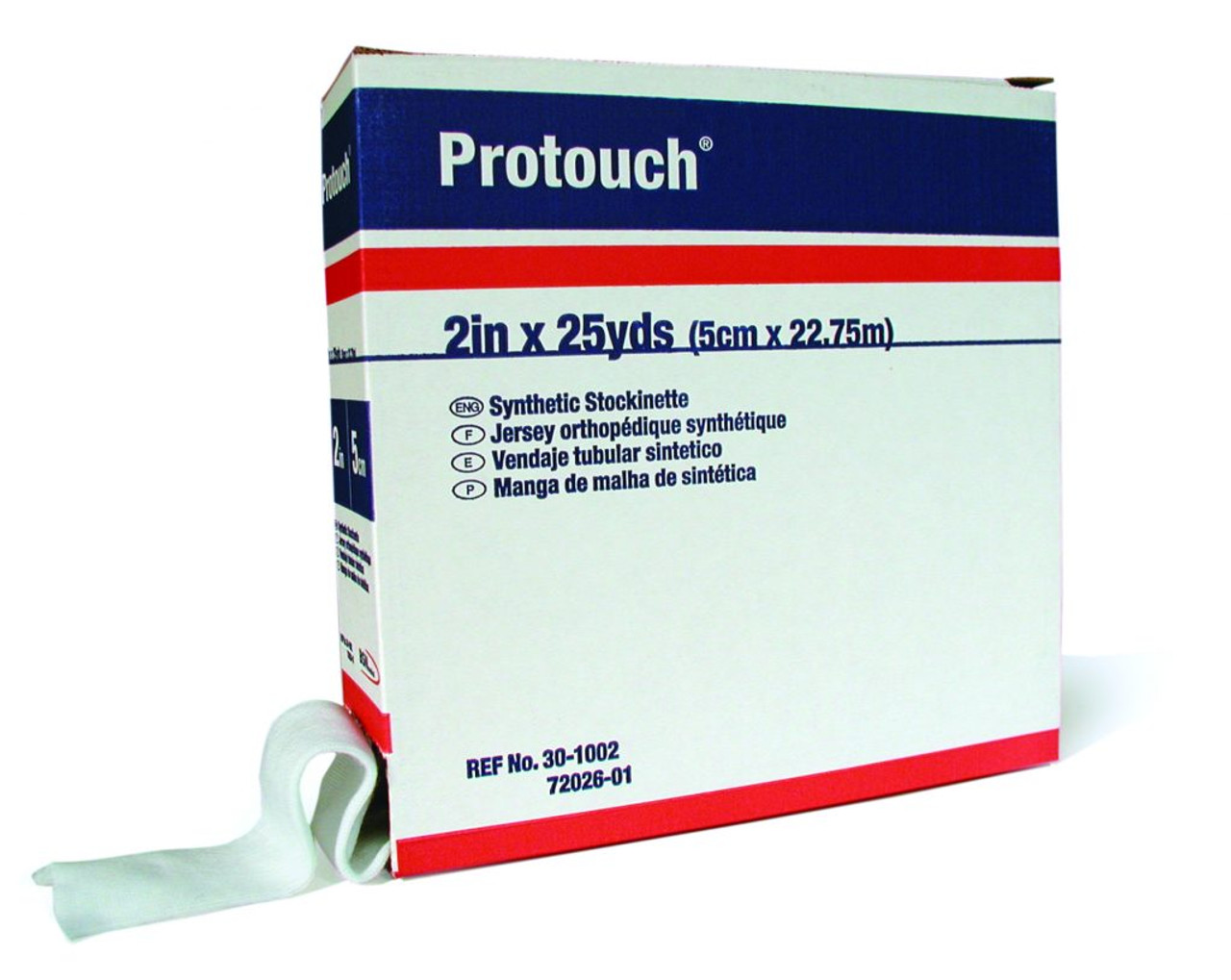 BSN-301003 RL/1 PROTOUCH SYNTHETIC STOCKINETTE 7.5CM X 22.75M, WHITE