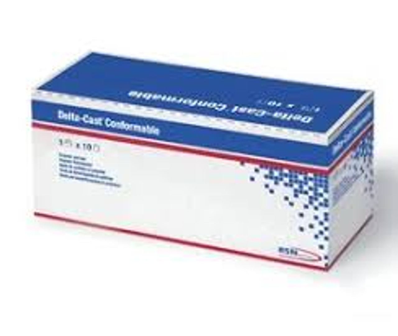 BSN-7228912 BX/10 DELTA-CAST CONFORMABLE POLYESTER CAST TAPE 10CM X 3.6M, MIXED COLORS