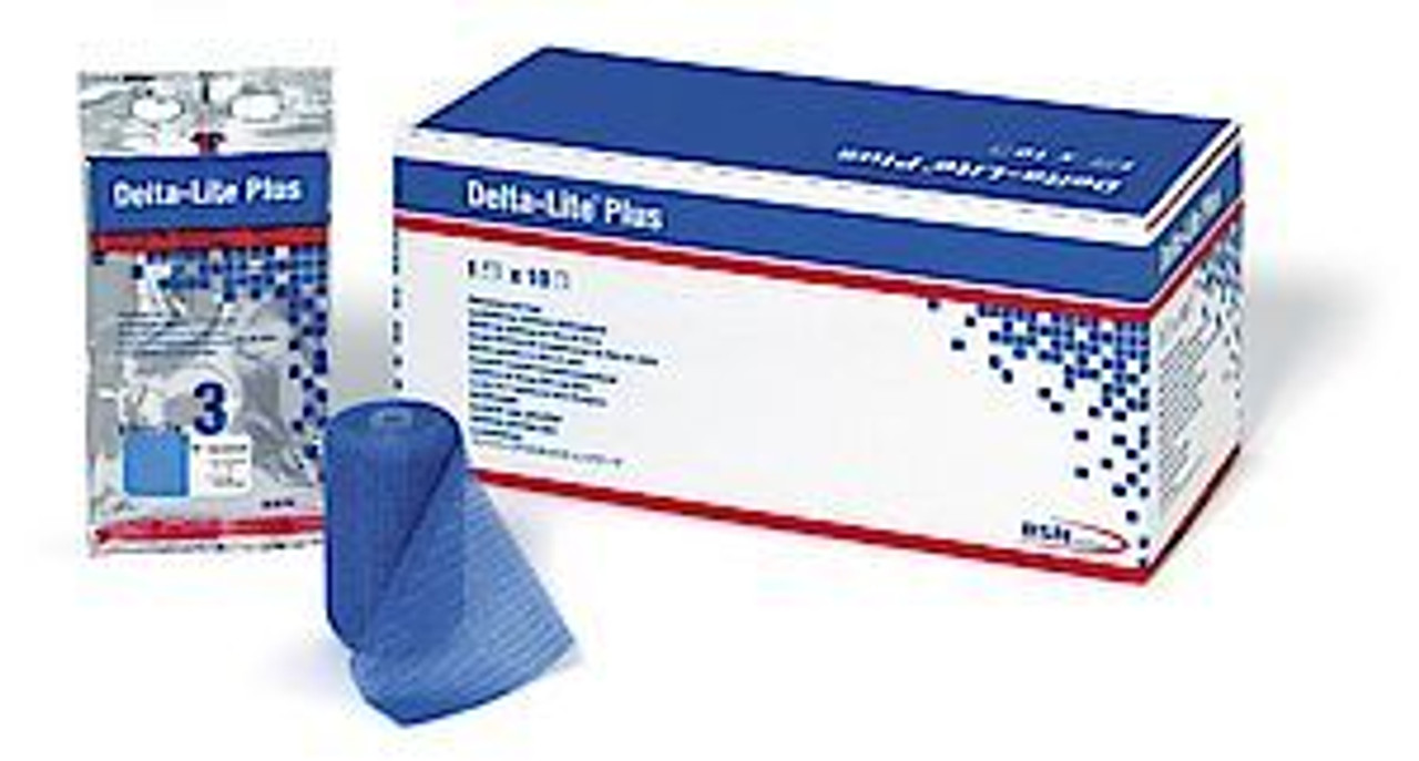 BSN-7345820 BX/10 DELTA-LITE PLUS FIBERGLASS CAST TAPE 5CM X 3.6M, DARK BLUE